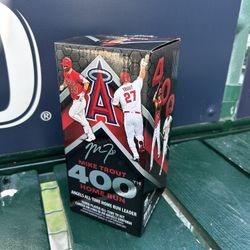 Mike Trout Bobblehead 400 Homeruns Anaheim Angels