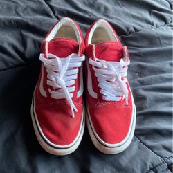 Red Vans 