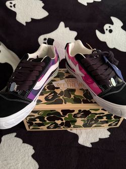 Vans Knu Skool Bape Camo(size 9 men’s)