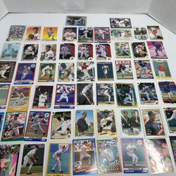 Lot Of 55 Vintage Baseball Cards 