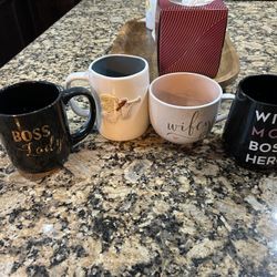 4 Coffee Cups