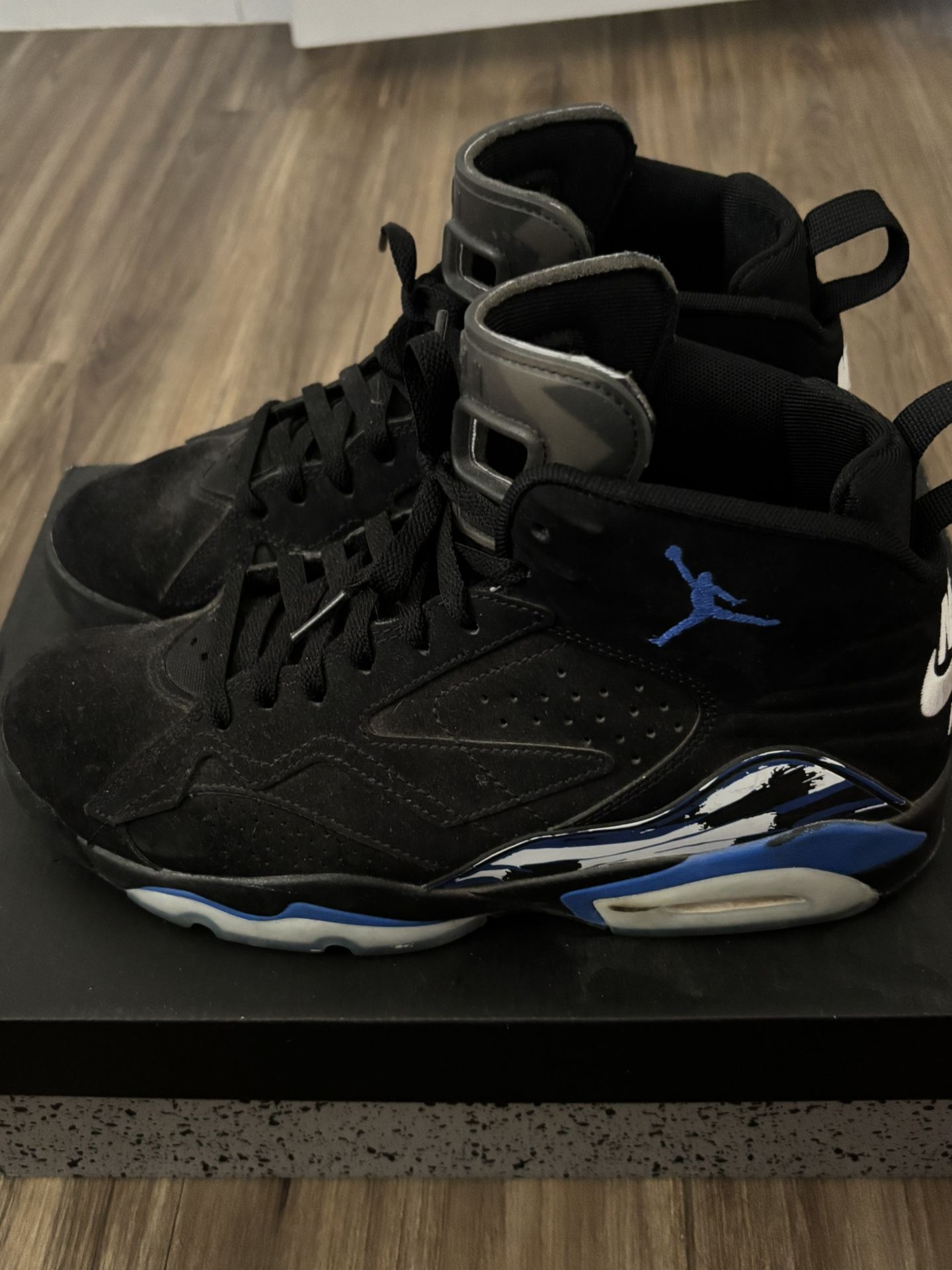 JORDAN MVP BLACK/GAME ROYAL WHITE NOIR/BLANC/JEU ROYAL