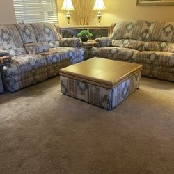 Sofa Recliner Set Sleeper