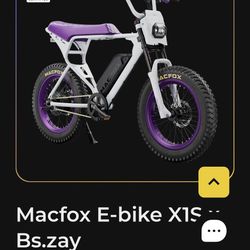 Macfox Electric Bike X1