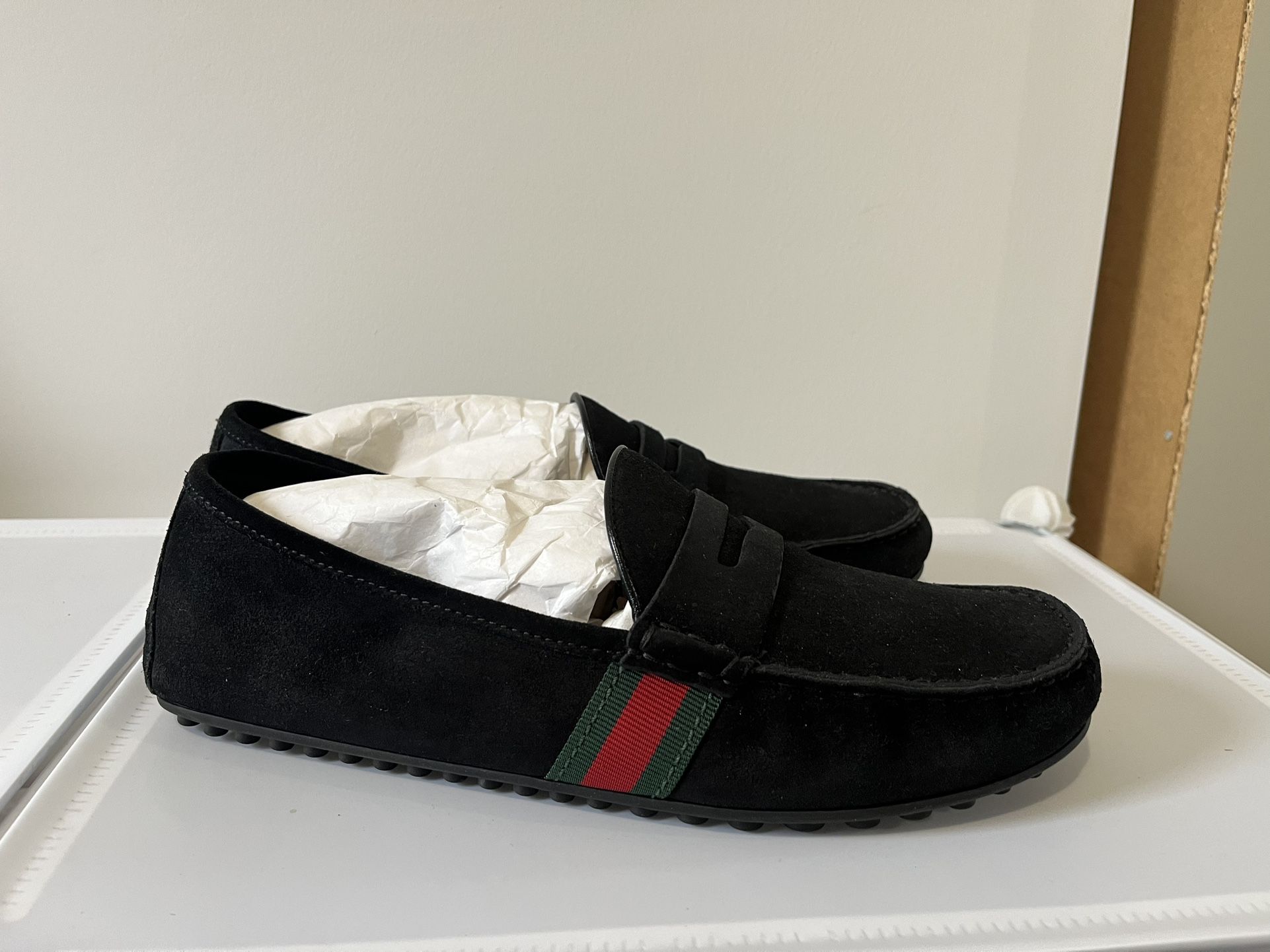 mens gucci moccasins