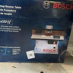 BOSCH ROUNTER TABLE 