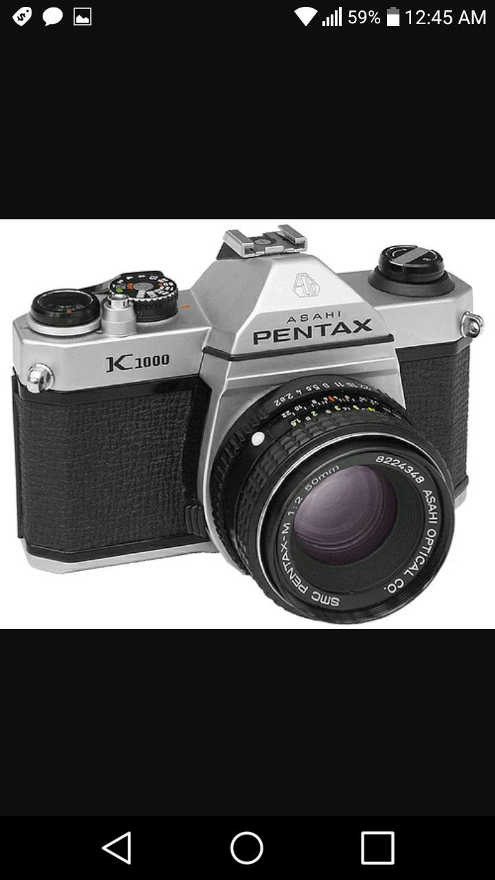 (Antique) Asahi pentax k1000 camera