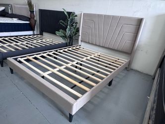 Queen Bed Frame Platform New In Box !