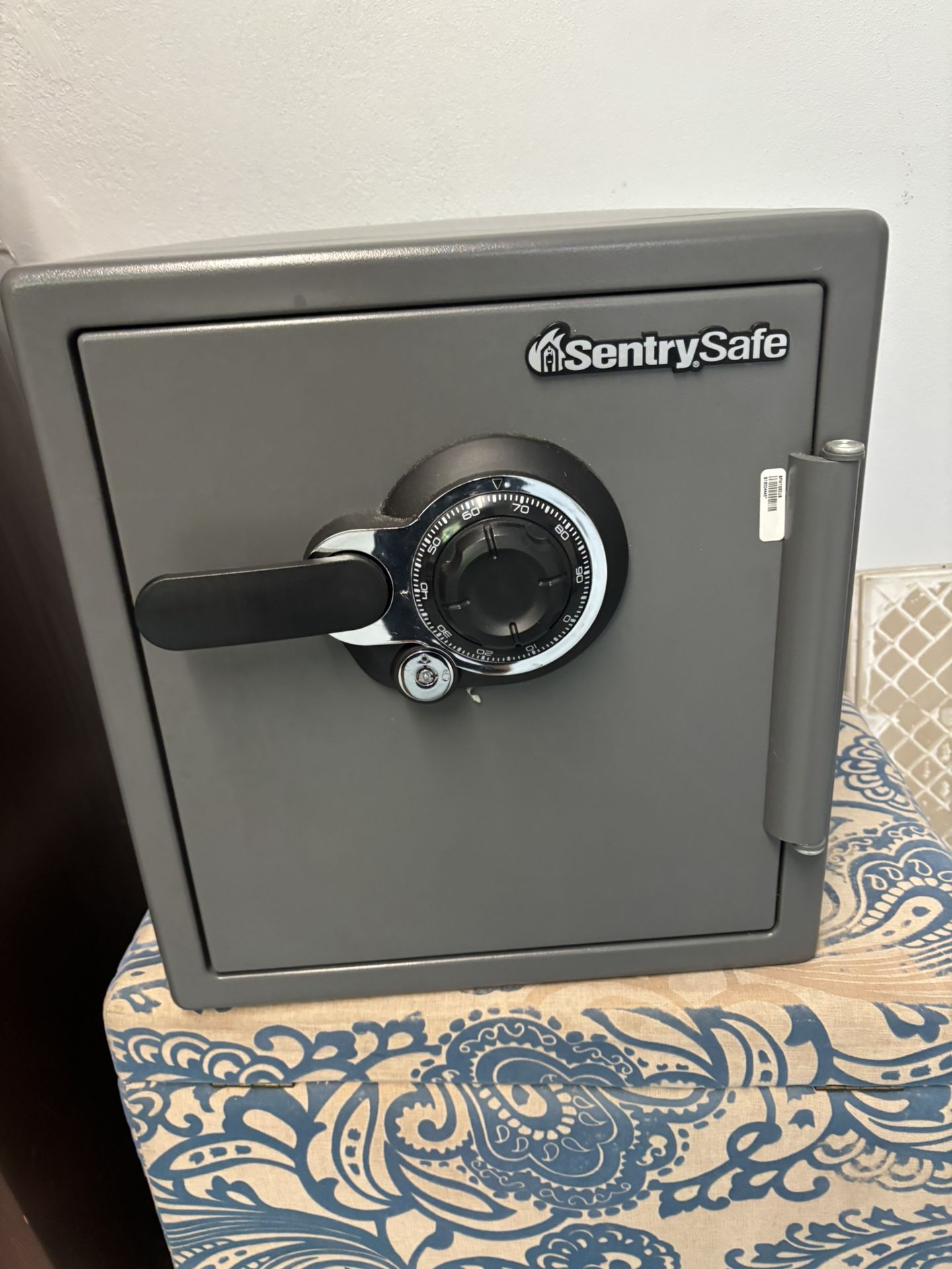 Sentry Safe Waterproof and Fireproof -  Key/ Combination