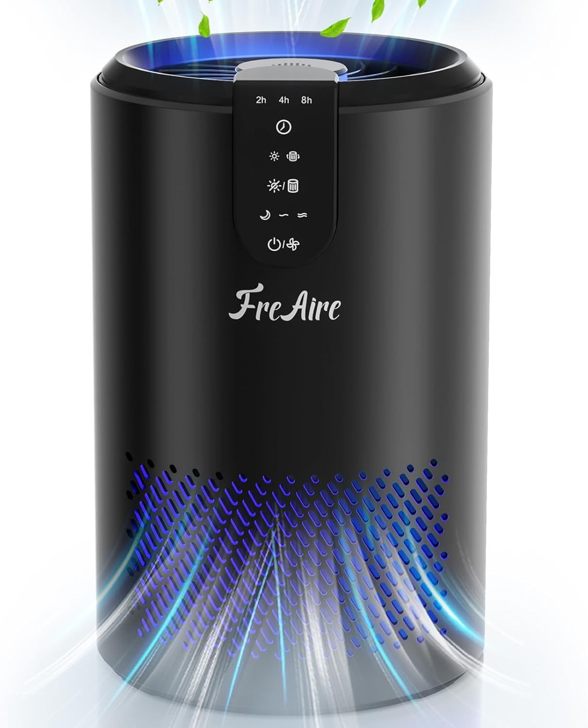 FreAire Air Purifiers for Home Up to 538 Ft²/h, Air Cleaner 3-in-1 Filter for Smoke, Dust, Portable Purifier with Sleep Mode, Timer For Bedroom Office