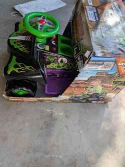 Grave Digger Electric Car for kids