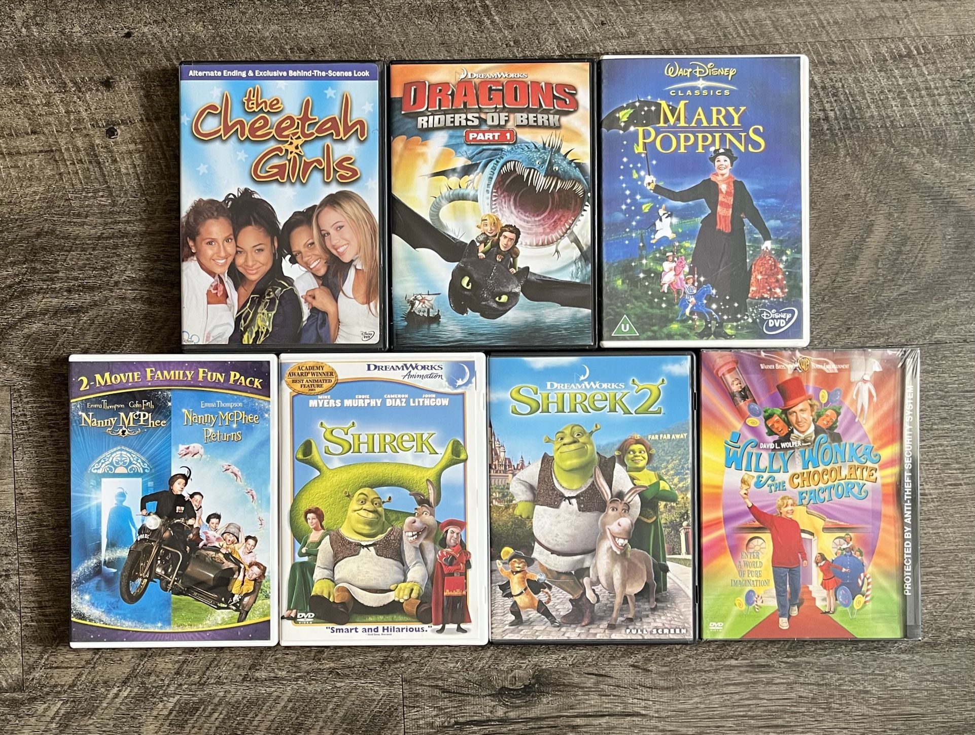Disney Movies, DVD Lot (Lot of 8 Movies)