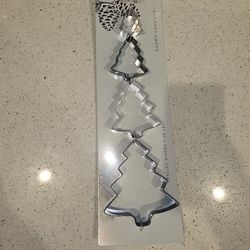 Evergreen Grove Christmas Tree Cookie Cutter 4 Piece Set