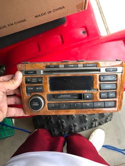 Factory Bose stereo for 2003 Infinity/Maxima
