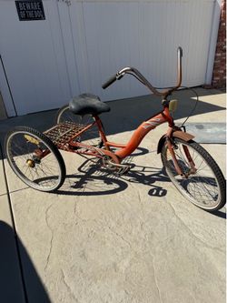 Red adult sized Tricycle