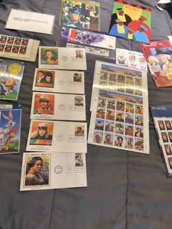 Stamp collections