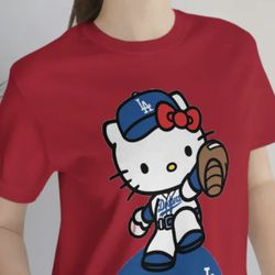 Hello Kitty Dodgers Shirt