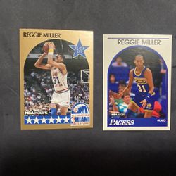 Reggie Miller Card Lot