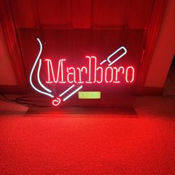 Neon Marlboro Sign