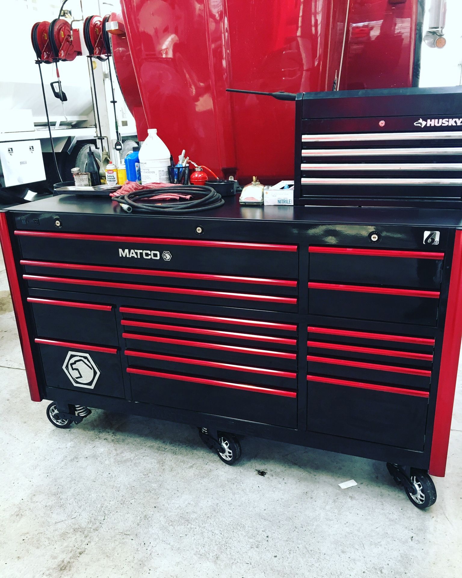 Matco 6S Three bay tool box for Sale in Graham, WA - OfferUp