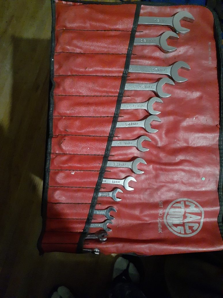 Mac Tools Vintage comb. Wrench set 14pc