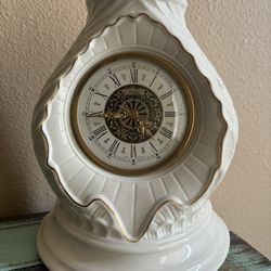Belleek Mantle Clock