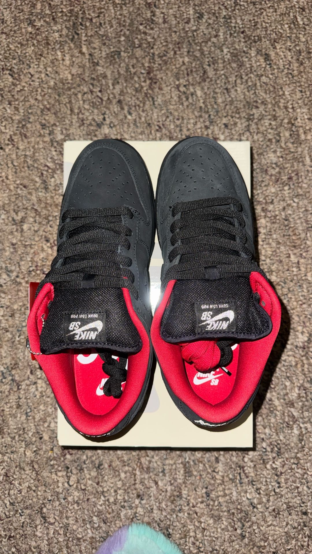 Nike Sb Dunk Low Supreme Size 9