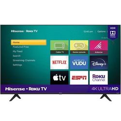Hisense 58’ Smart 4k Roku Tv