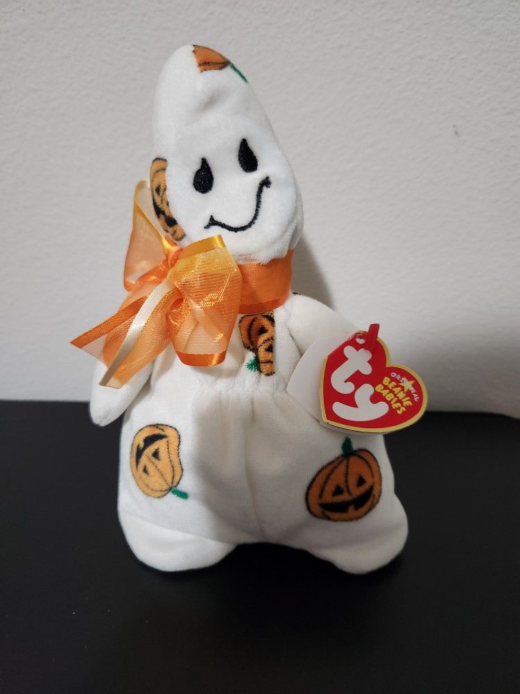 "Ghoulish" The Holloween Ghost Ty Beanie Baby