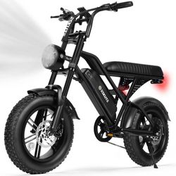 Eskute V100 e-bike 16”Fat Tires 48V 13AhAh ebike Dirt Bike