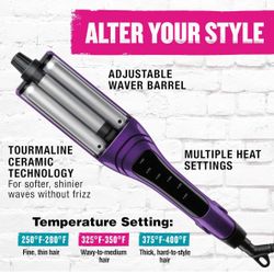 Bed Head A Wave We Go Tourmaline Ceramic Adjustable Hair Waver