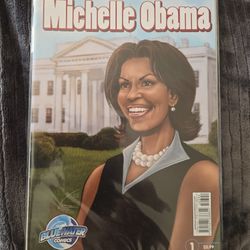 Blue Water Comics, Female Force,Michelle Obama