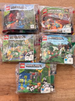 5 Lego Minecraft Kits
