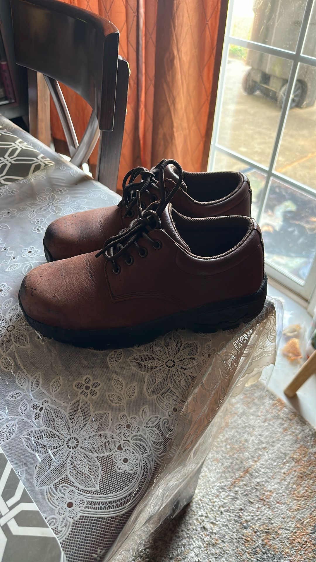 Tan SR Max Steel Toe Work Boots