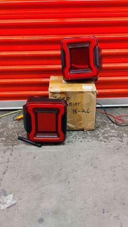 JL Styling LED Tail Light Assembly for Jeep Wrangler JK JKU 2007-2018
