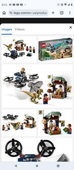 Lego  Jurassic World 75934 Dilophosaurus On The Loose