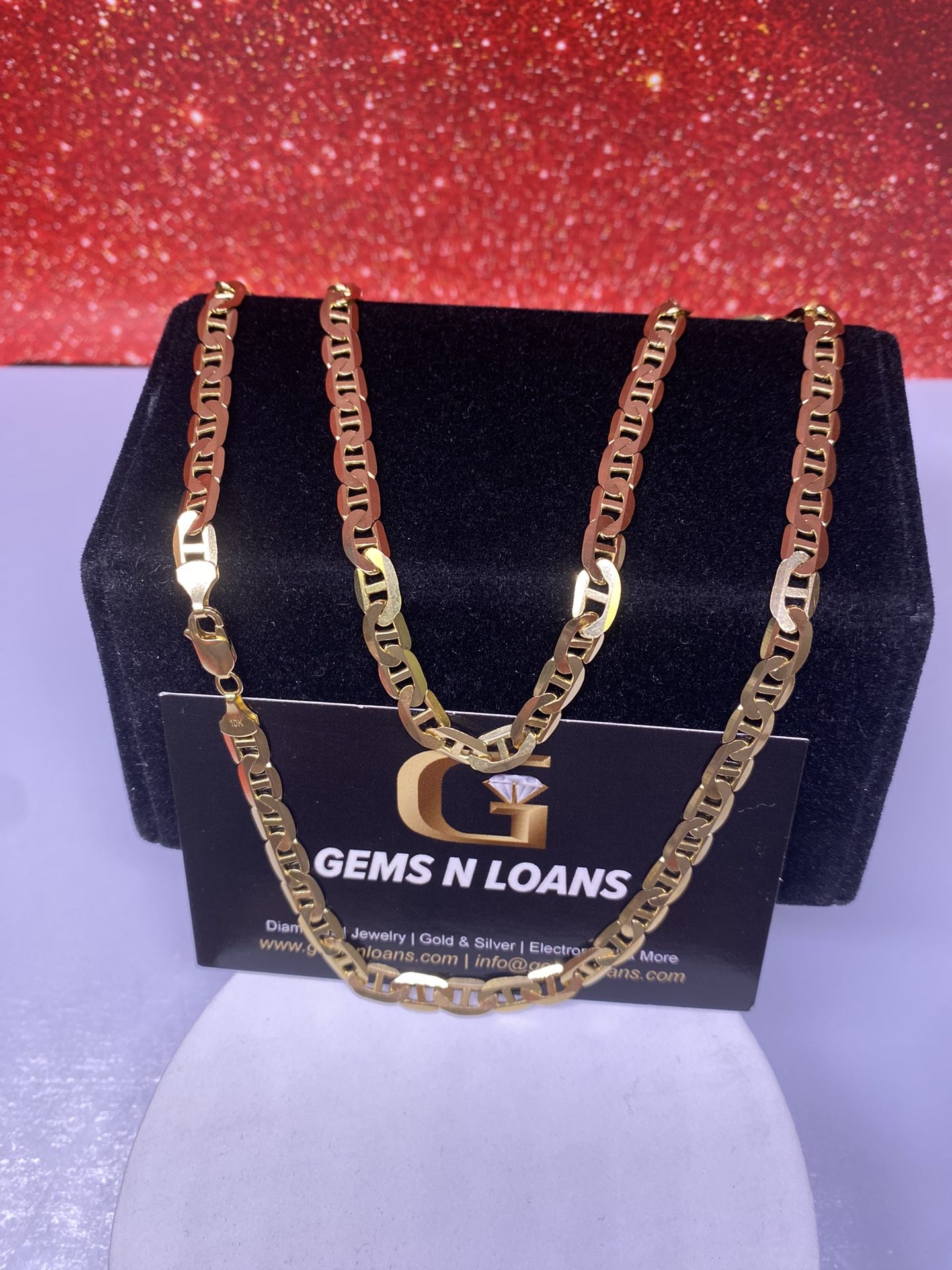 10k Gucci Link Chain