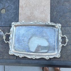 Beautiful Silver Tray
