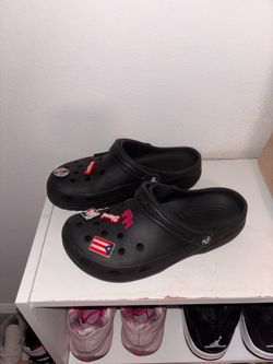 Black PR crocs