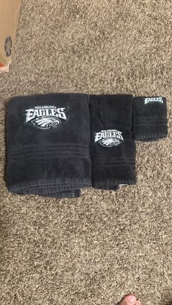 Black Eagles Towel Set