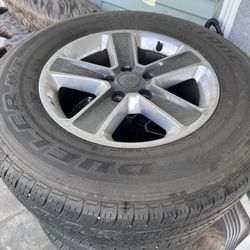 2018 Jeep Sahara Stock Wheels & Tires!