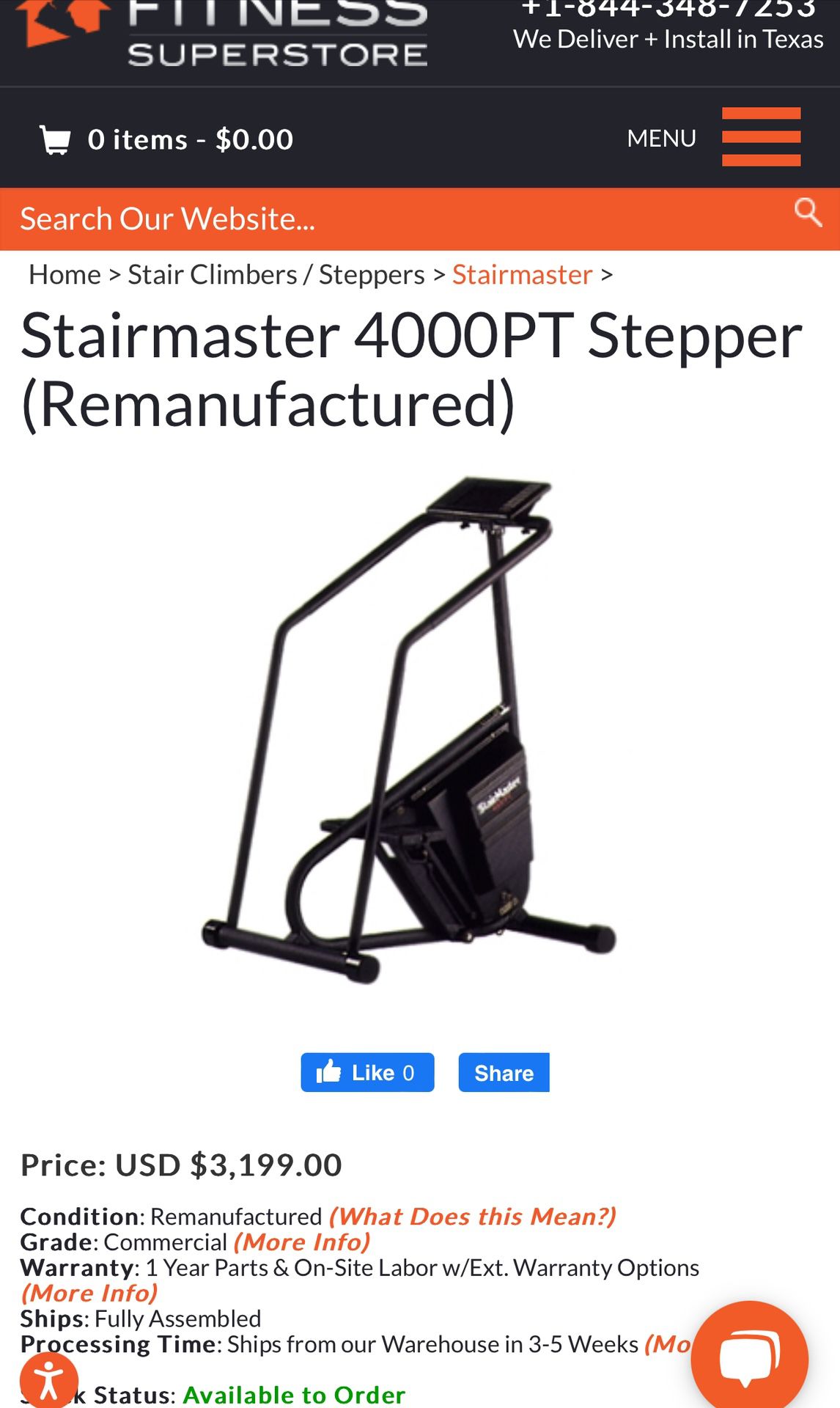 StairMaster 4000PT