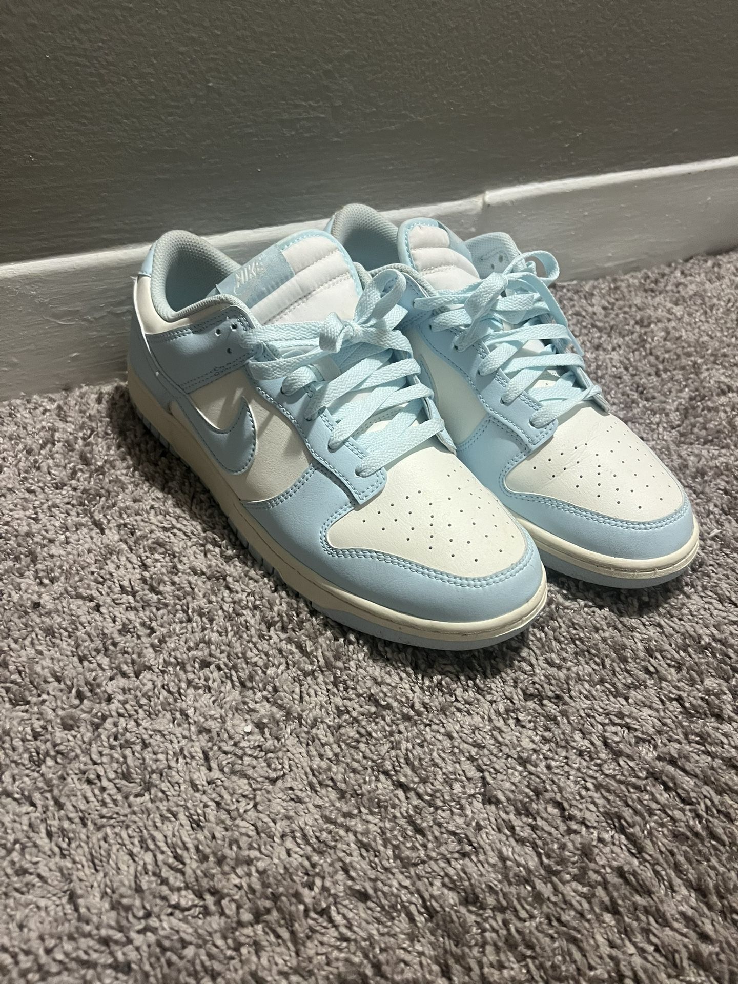 Blue Dunks Size 10