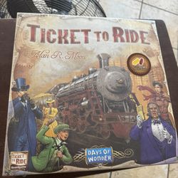 Days of wonder ticket to ride board game 