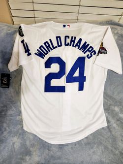 Dodgers world series champs jerseys