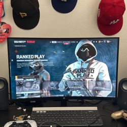 Curved 27 Inch HP Monitor 120hz