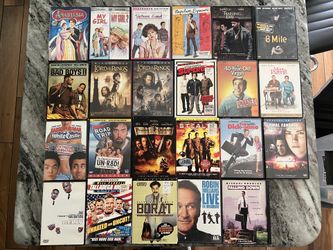 DVD movies ($3 each)