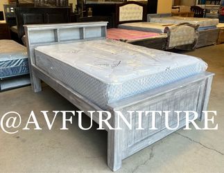 Queen Bed and Mattress