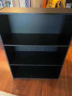 3-Tier Bookshelf, Storage Shelves  Bookcase for Living Room, Bedroom, Home Office, Americano