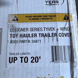 ADCO Toy Hauler RV Trailer Cover Up To 20’ Brand New Unopened